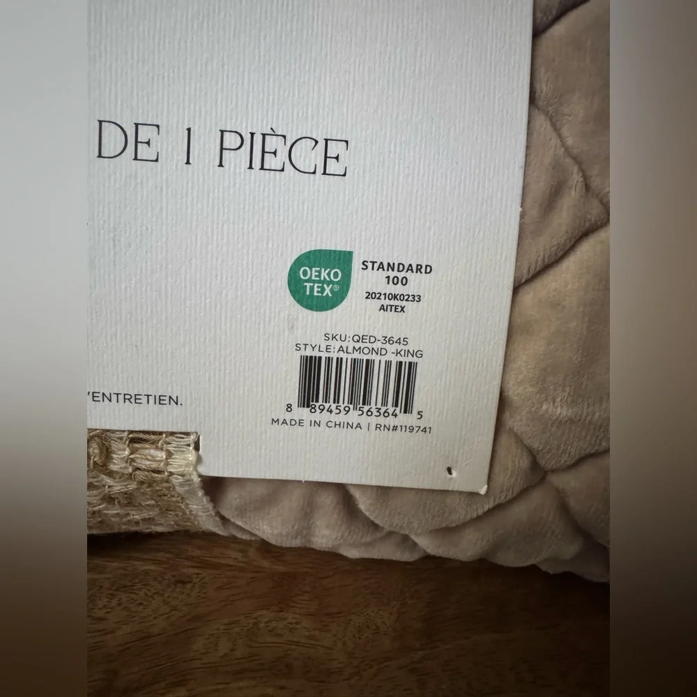 Home Comfort Beige Quilt